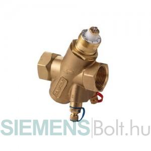 Siemens VPI45.15F1.5Q Dinamikus térfogatáram szabályozó szelep mérőcsonkkal DN15