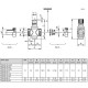 Siemens VVG55.15-1.6 Egyutú menetes szabályzószelep 3/4"-1.6