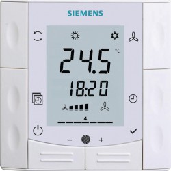 Siemens RDF600T Süllyesztett szerelésű szobatermosztát + ajándék kötődoboz