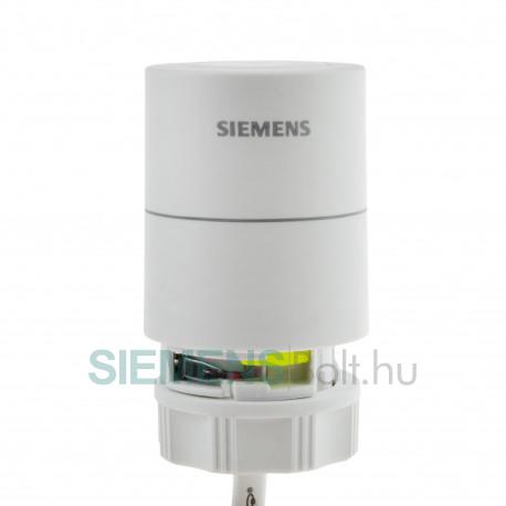 Siemens STA321 termoelektromos szelepmozgató, AC 230V, NC, 1m kábel hossz (STA23 utódja)