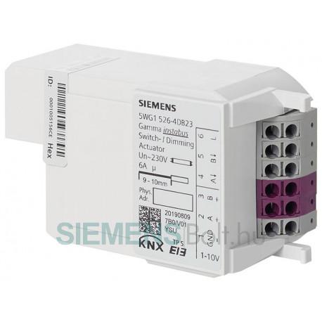 Siemens RL 526D23 Switch/dim actuator 2-fold