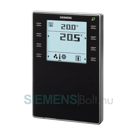 Siemens QMX3.P74-1BSC Room operating black