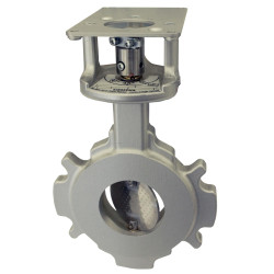 Siemens VKF10.040  Gas damper flange swing thru