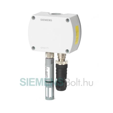 Siemens QFA4171 Hitelesített teremérzékelő kombinált páratartalom és hőmérséklet érzékelő 2 x 4…20mA