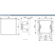 Siemens RDF400BN BACnet és Modbus termosztát