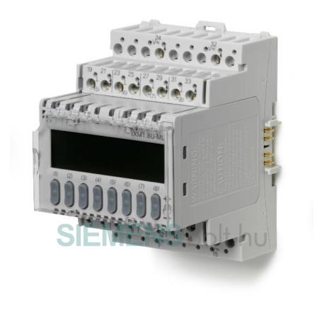 Siemens Desigo TX-I/O 8 I/O (DI, AI, AO) univerzális modul helyi felülvezérléssel és LCD kijelzővel